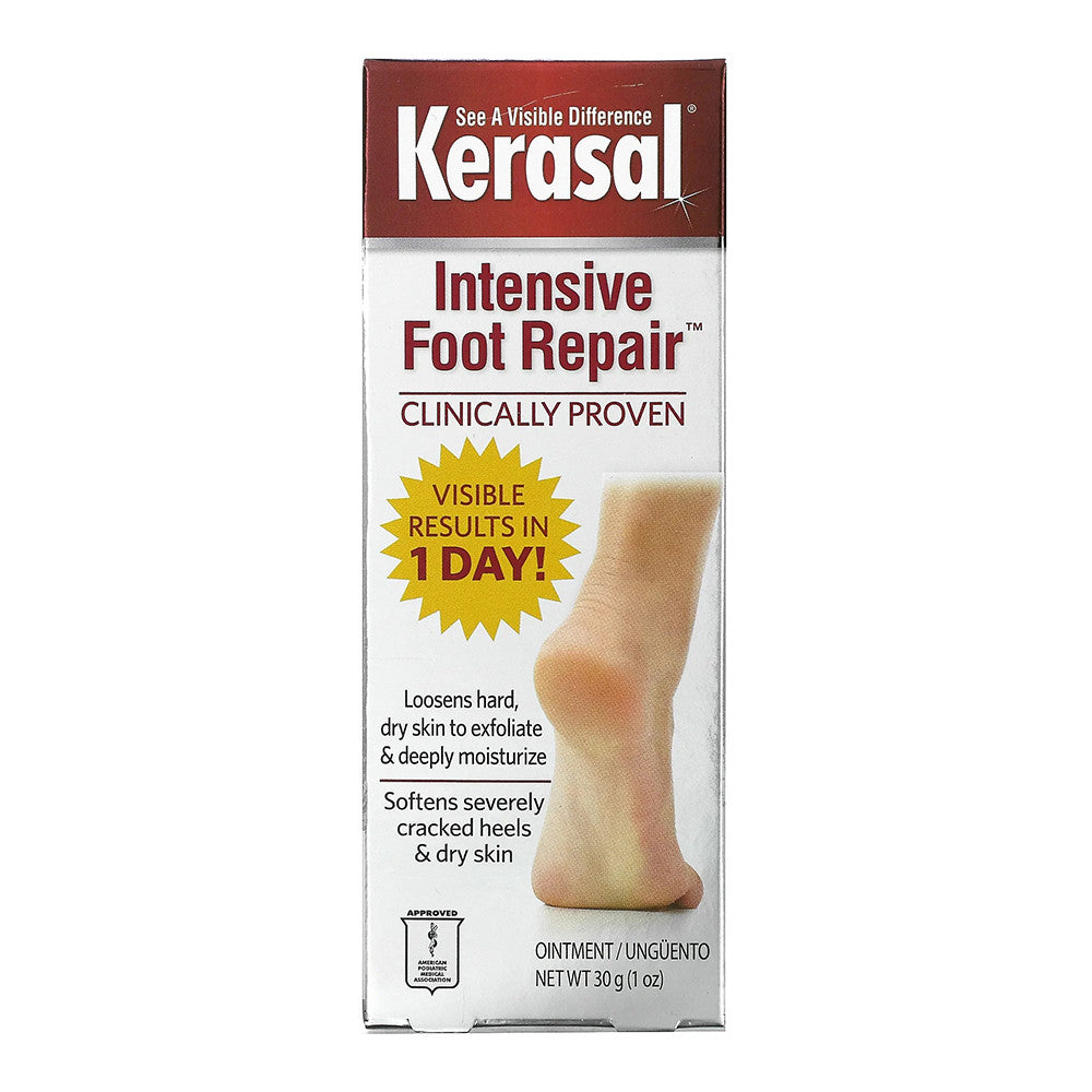 Kerasal Foot Exfoliating Moisturizer With Salicylic Acid And Urea, 1 Oz